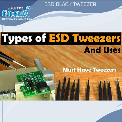 ESD Coated Tweezers