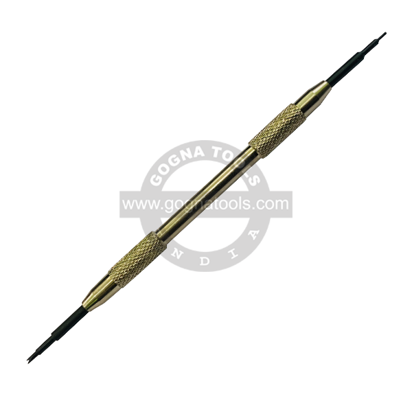 Spring Bar Tool, European Style With Black Replaceable Pins