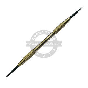 Spring Bar Tool, European Style With Black Replaceable Pins