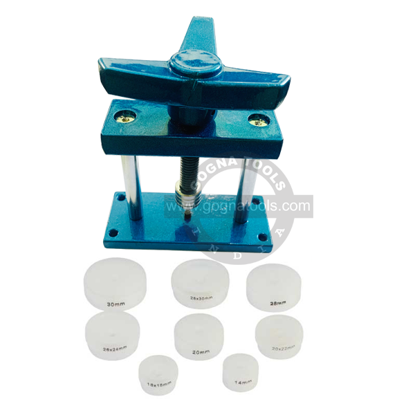 Case Closing Press With 8 Plastic Dies