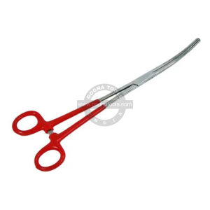 Curved Nose Hemostate Forcep with Insulation