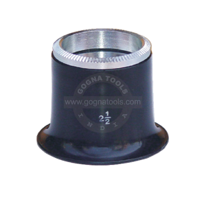 Watchmaker's Eye Glass Plastic with Silver Ring