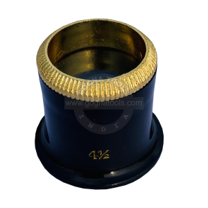Watchmaker's Eye Glass Plastic with Golden Ring