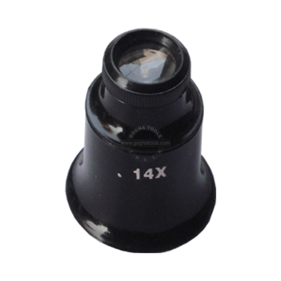 Watch Maker's Eye Glass Plastic Double Lenses 10x, 12x, 14x, 15x, 20x