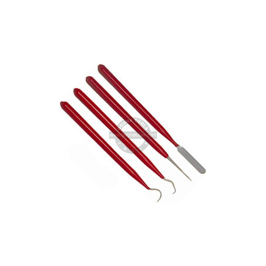 Wax Carver Set Of 4 Pcs - Pvc Grip
