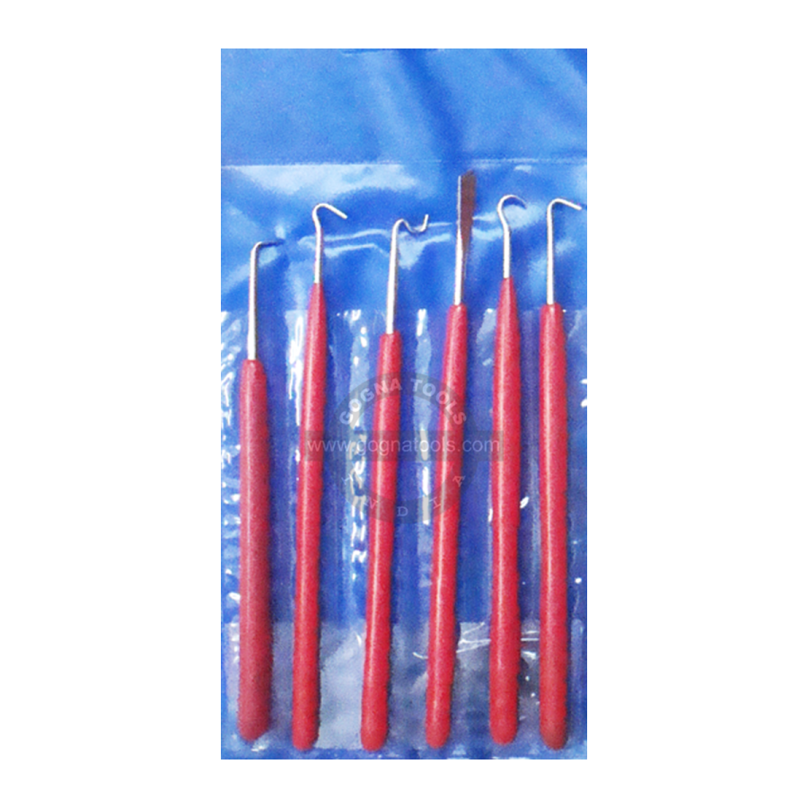 Wax Carver Set Of 6 Pcs - Pvc Grip