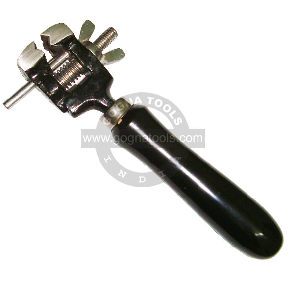 HAND VICE WOODEN HANDLE