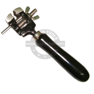 HAND VICE WOODEN HANDLE