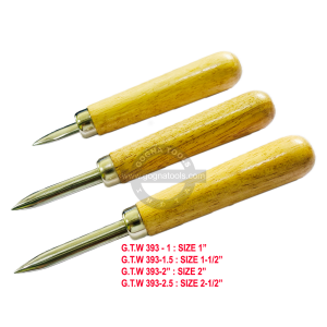BURNISHER STRAIGHT WOODEN HANDLE