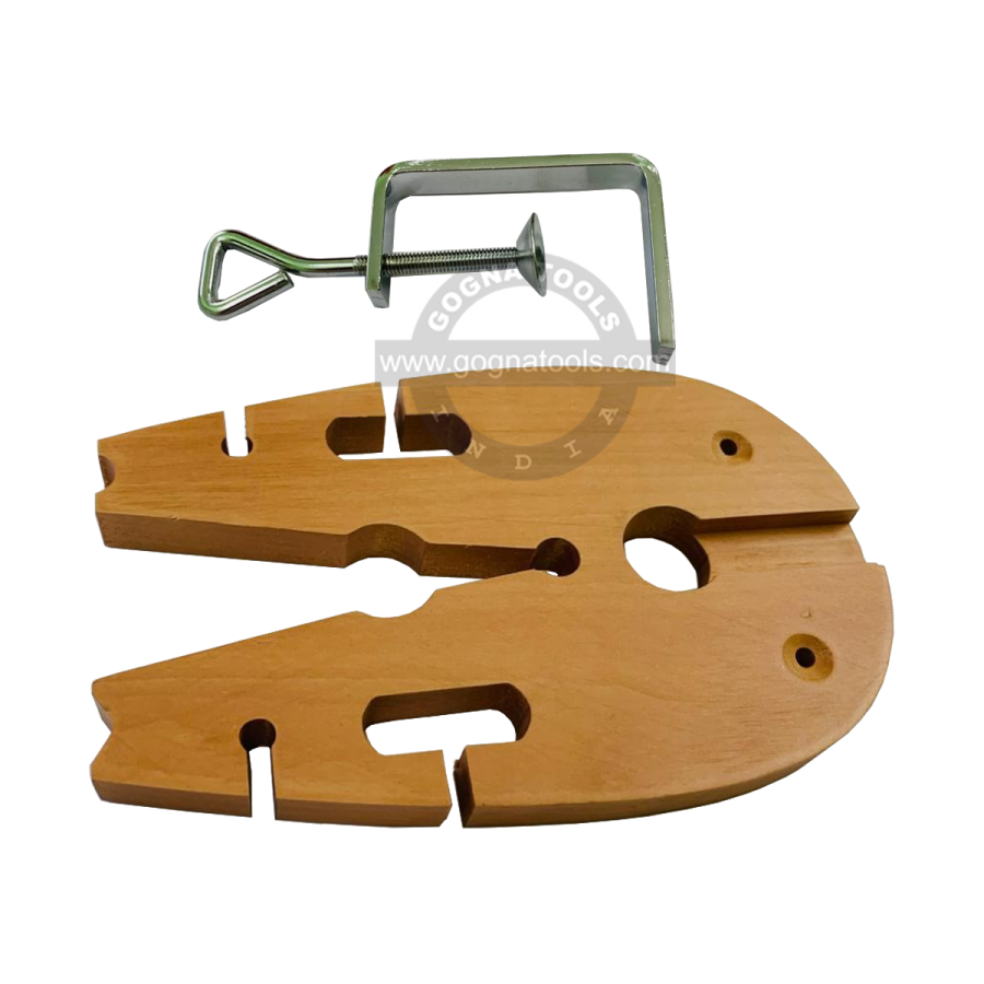 Studio Wooden Bench Pin with Clamp
