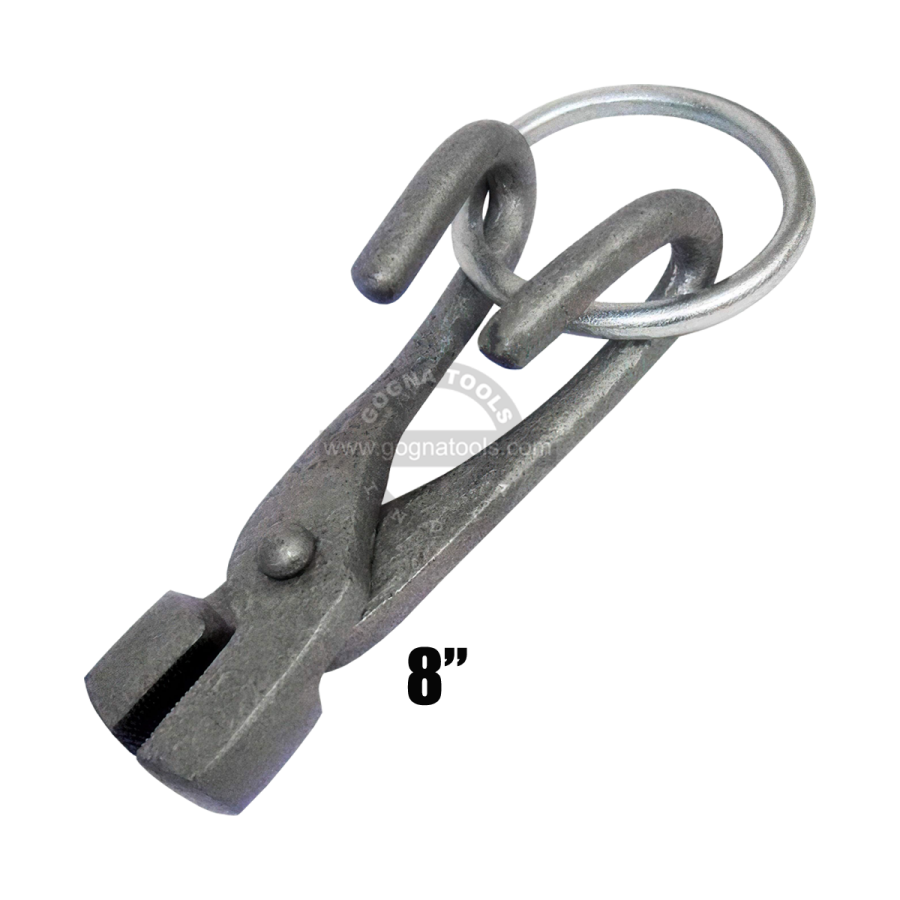 Draw Tong For Pulling Wire With Ring 8"