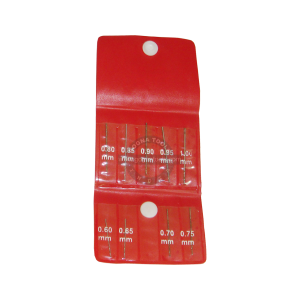 HSS Micro Twist Drill Bit, 0.60mm-1mm (Set of 9 Pcs)