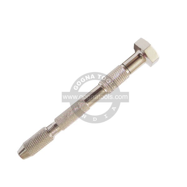 Pin Tong Nickelled, Swivel Type (2 Reversible Collets)