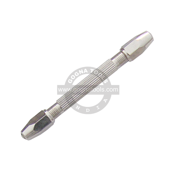 Pin Vice Hexagonal With 2 Reversible Collets (Four Mouth)