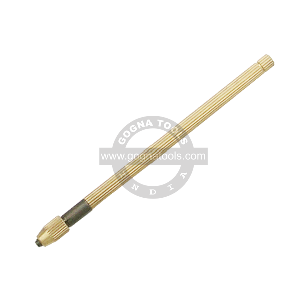 Pin Tong Brass With Single Collet, 10cm Thin