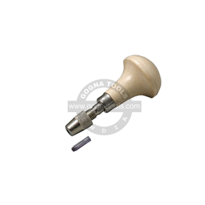 Pin Vice Brass with Wood Handle