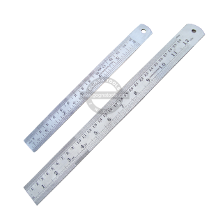 Steel Ruler 6", 8", 12", 18", 24"
