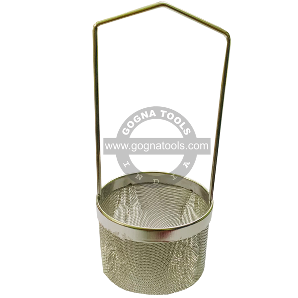 Ultrasonic Basket Dia 60mm, Height 50mm Handle Total Length 100mm