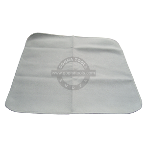 Double Side Diamond & Gem Cleaning Cloth - Grey 10" x 10"