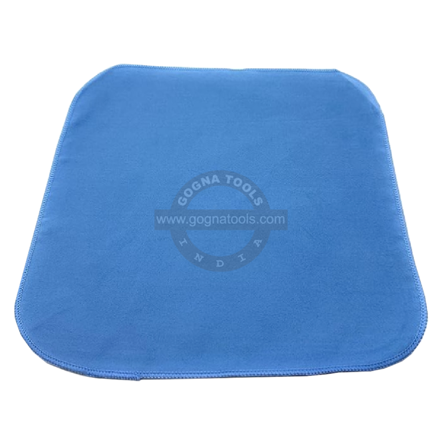 Double Side Diamond & Gem Cleaning Cloth - Blue 10" x 10"