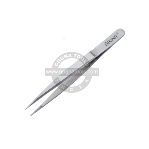Cosmetic Tweezer - Pointed Serrated Tips
