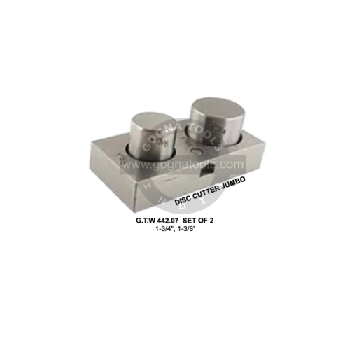 Disc Cutter Set Of 2 Pcs - 1-3/4" & 1-3/8"