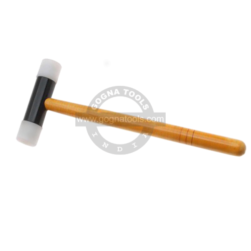Nylon Hammer M.S Base Wooden Handle (19 MM, 25mm, 32mm, 40mm) Economy