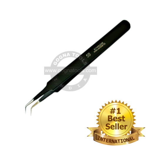 ESD Epoxy Coated Tweezer No. 5B