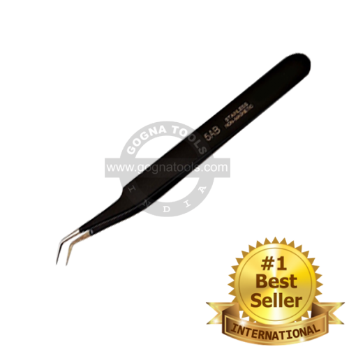 ESD Epoxy Coated Tweezer No. 5AB