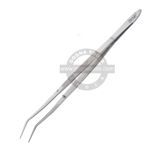 Tweezer With Pin Curved, Double Bent