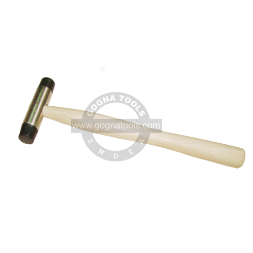 Hammer Nylon Taper Knobs Nickeled Base Wooden Handle (19mm, 25mm, 32mm, 40mm)