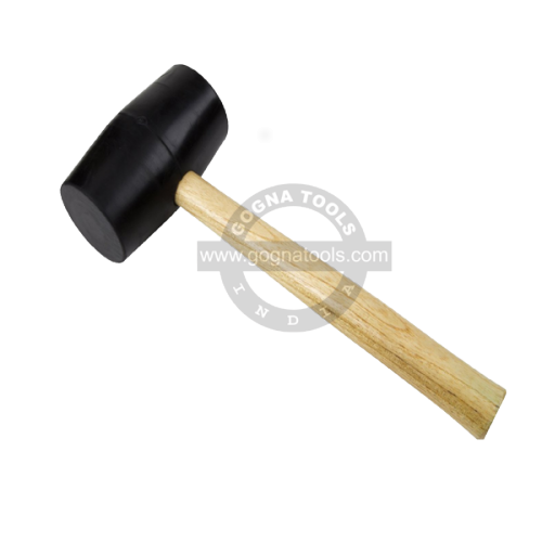Hammer Rubber Mallet Wooden Handle
