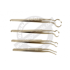 Ball Holding Tweezer Set Of 4 Pcs