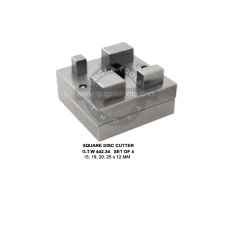 Disc Cutter Set Of 4 Pcs Square - 15, 19, 20, 25 X 12 MM