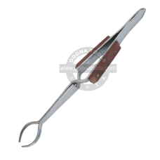 Tweezer X-Lock Fiber Grip Curved 6-1/2" - Oval Shape