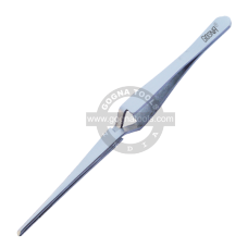 Tweezer Cross Lock Blunt Point Superior - 6-1/2"