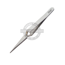 Tweezer Cross Lock Straight - 4-3/4"
