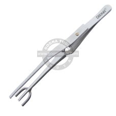 Cross Lock Tweezer - Half Shank