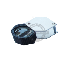 Eye Loupe Triplet 10x Hexagonal 21 MM Rubber Grip