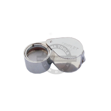 Eye Loupe Triplet 10x Round 21 MM Chrome
