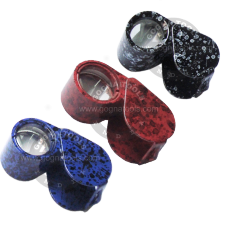 Eye Loupe Triplet 10x Round 18 MM Colored