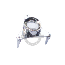 Tripod Eye Glass 10x Chrome