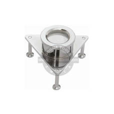Tripod Eye Glass 10x Chrome