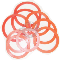 Silicone Rubber Gasket For Perforated Flask 4"