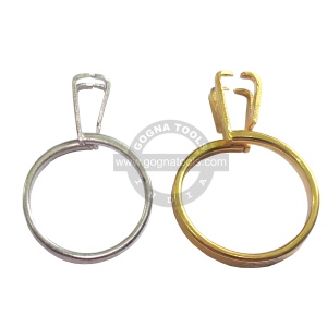Diamond Holder Ring Type (Silver, Golden Colour)