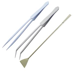 3 in 1 Aqua-scaping Tools Aquarium Tweezer & Sand Leveler Tool 30 CM