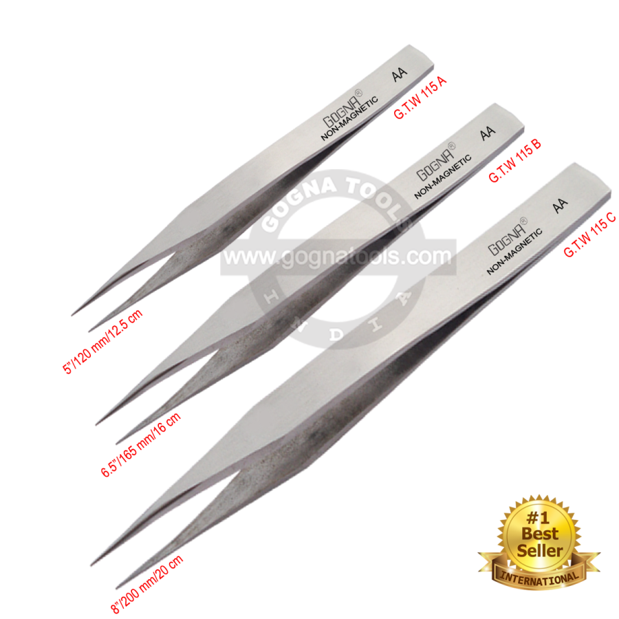 Non Magnetic Tweezer AA