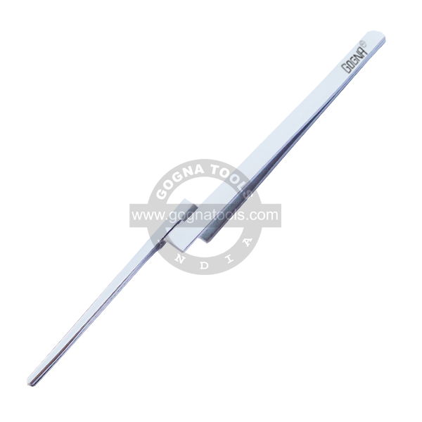 Paper Articulating Forcep Cross Lock Self Closing Tweezer 160mm