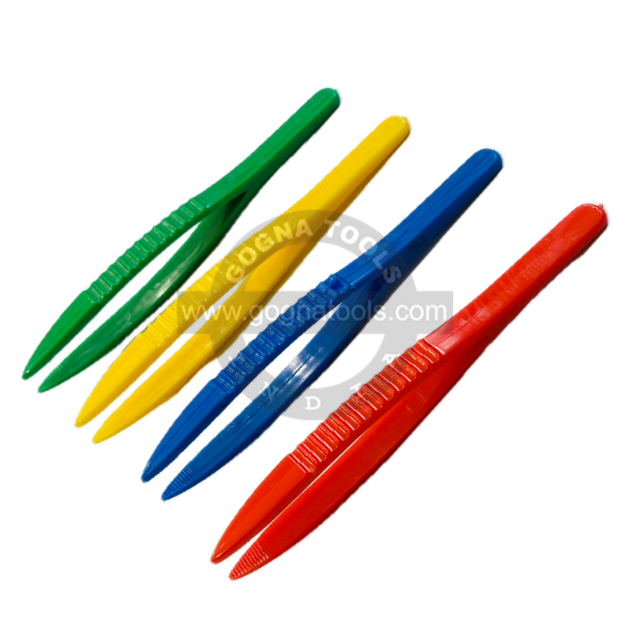 Plastic Tweezer 5" Multicolor
