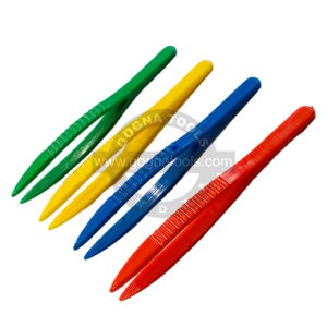 Plastic Tweezer 5" Multicolor